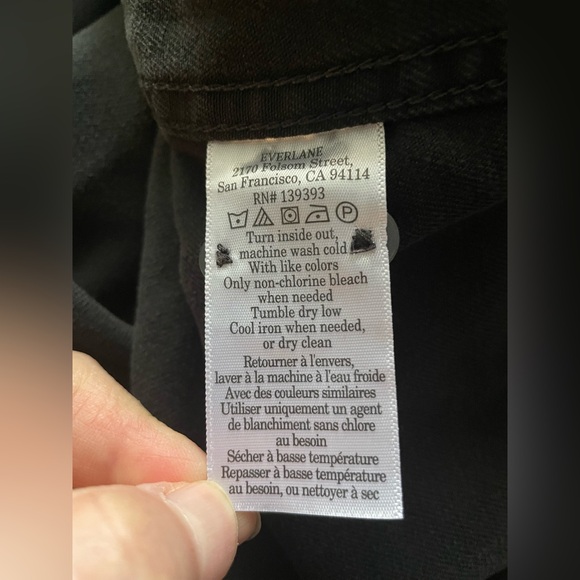 New Everlane Men The Utility Shirt Jacket in Buttersoft Black XXL - Picture 13 of 14